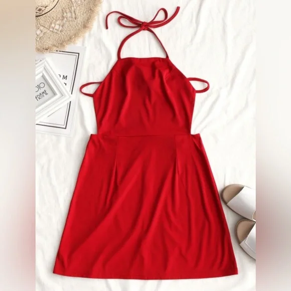 Zaful red deals dress